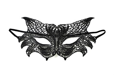 Oogmasker gebreid fein