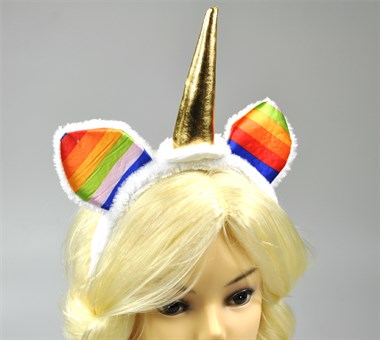 Diadeem eenhoorn regenboog