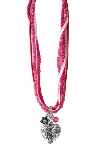 Ketting Bayern de luxe pink/roze