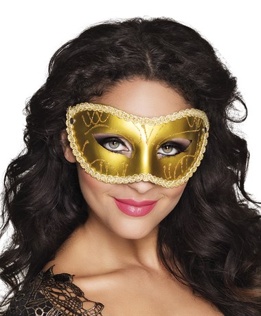 Augenmaske Gabriella gold 