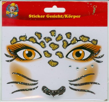 Sticker luipaard