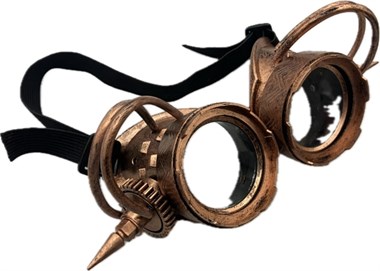Glasses steampunk antique