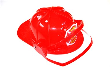Brandweerhelm rood kind