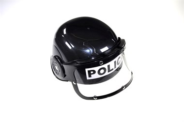 Helmet Police black child
