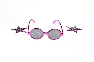 Glasses pink disco
