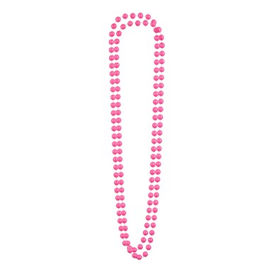 Perlenkette 2 Stück pink