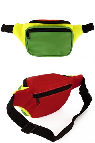 Heuptasje rood/geel/groen