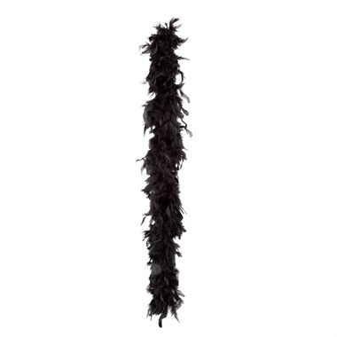 Federboa schwarz 180cm