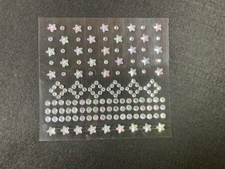 Sticker silber 