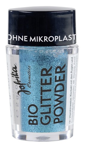 Bio Glitterpoeder blauw 2g