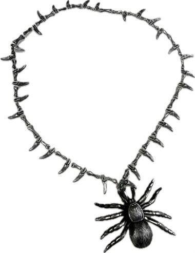 Spider necklace