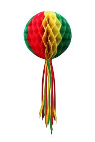 Decoration Ball r/y/gr ø 20cm