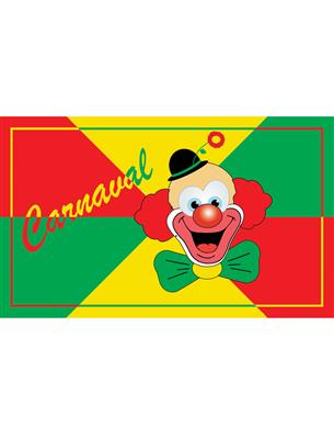 Flag r/y/gr 'Carnaval' 150 x 90cm