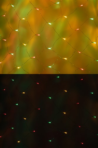 Light net red/yellow/green 100x150cm