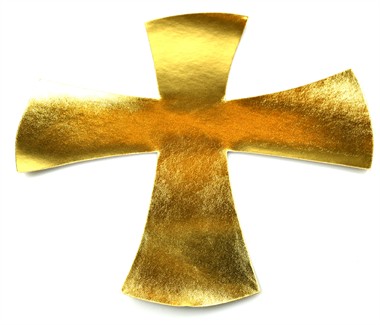 Emblem Kreuz (G) gold