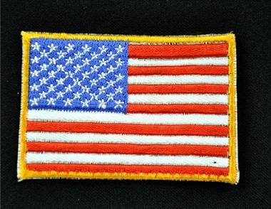 Emblem flag U.S.A. 7x4,5cm