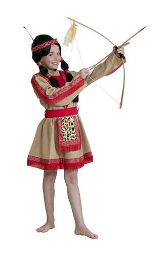 Indianerin Blue Eye (Kleid/Gürtel)