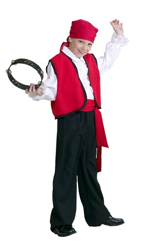 Zigeuner (Hose/Bluse/Weste/Schärpe)