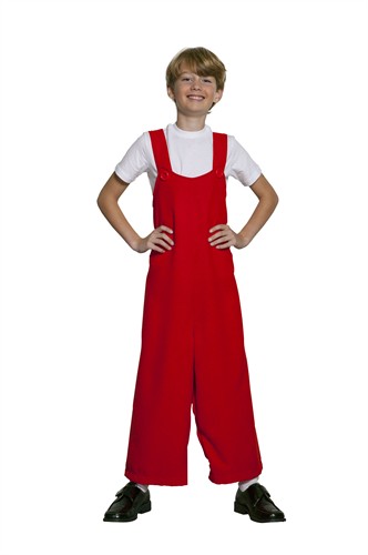 Latzhose rot
