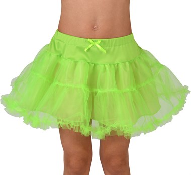 Petticoat neon grün Kind