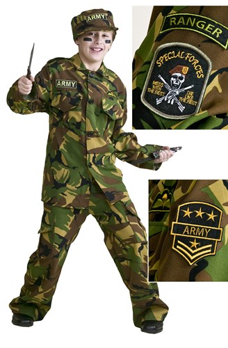 Militair de luxe  (jas/broek)