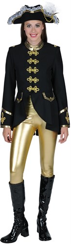 Jas zwart/goud