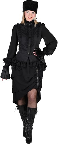 Bluse de luxe schwarz