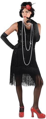 Charleston Kleid schwarz