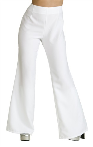 broek 70-er jaren white(vrouw)
