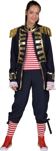 Jacke Garde dunkel blau/gold 
