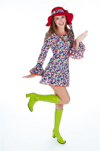 Flower Power Kleid 2-tlg