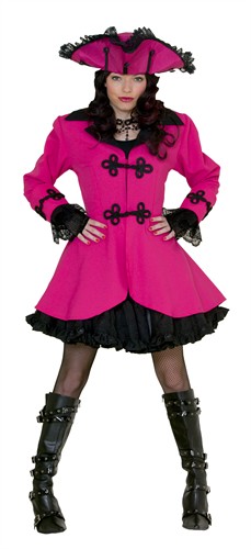 Piraten Jacke Pink
