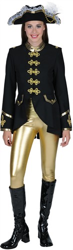 Jacke schwarz/gold