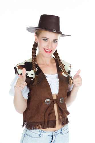 cowgirl vest bruin
