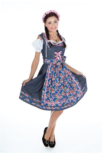 Dirndl Yasmin  oktoberfeest (jurk,schort)