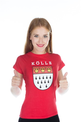 T-Shirt Kölle Rot (Lady) 