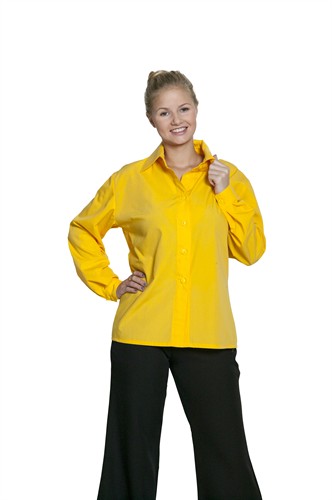 blouse geel  dame 