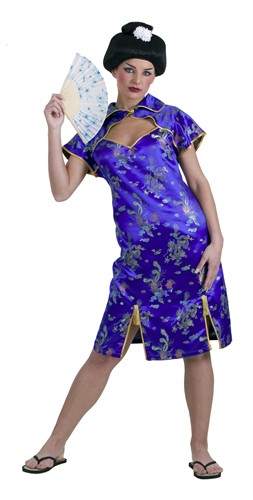 Sexy Geisha blauw