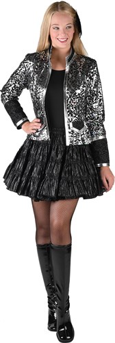 Jacke Glamour silber