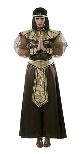 Ägypterin Amarna (3-tlg) Kleid,Gürtel,Stirnband