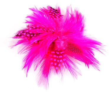 Blume neonpink Deko
