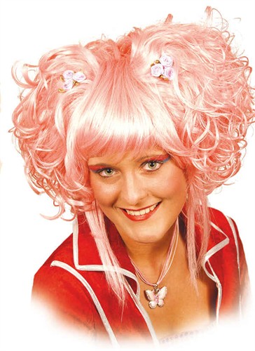 Perücke rosa Fantasie
