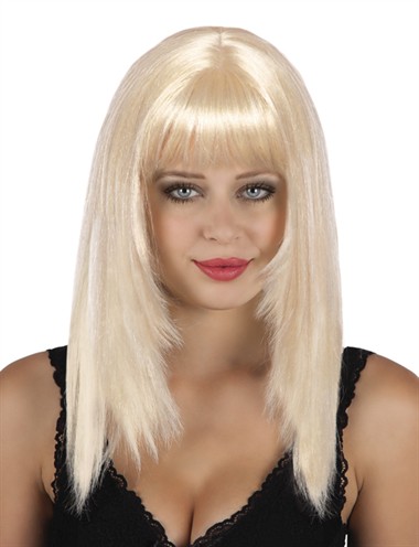 Pruik blond Spicy