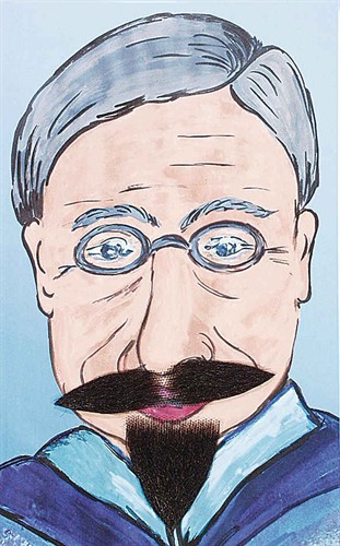 Bart schwarz Professor de Luxe 
