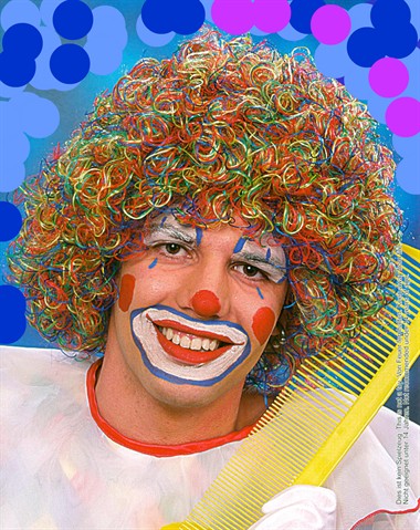 Perücke Clown August 