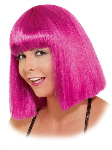Perücke fuchsia Zoe