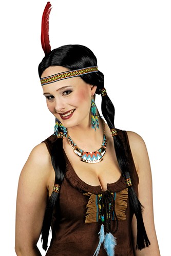 Pruik Indiaanse