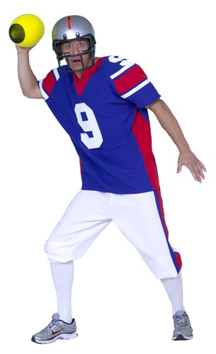 American Football rood/wit/blauw