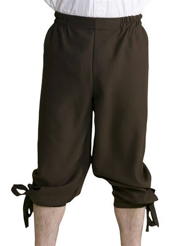 3/4 broek bruin