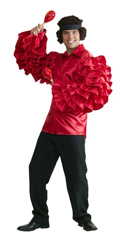 blouse Brazilië rood